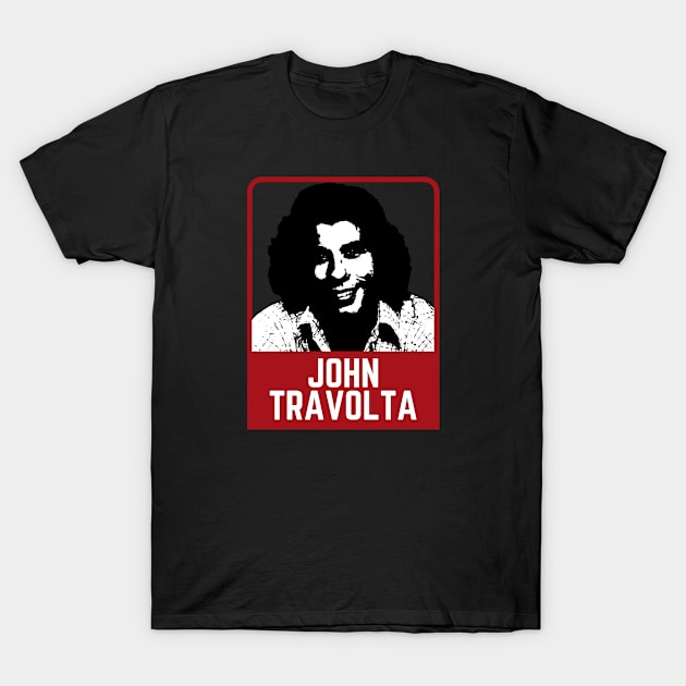 John travolta ~~~ 80s retro T-Shirt by BobyOzzy